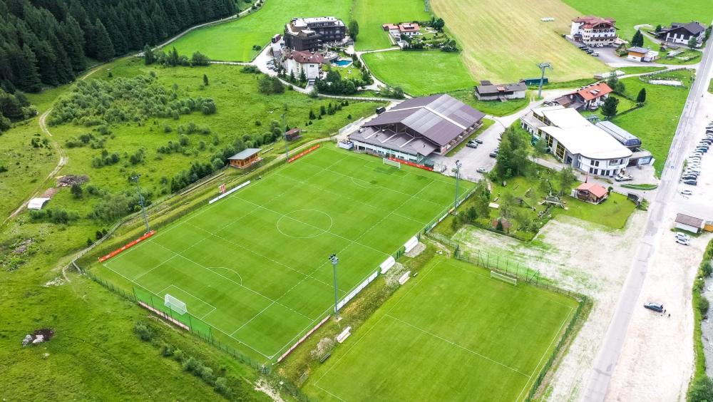 Football training camp in Italy